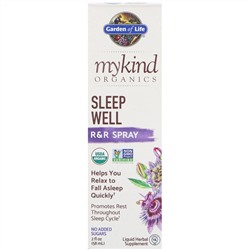 Garden of Life, MyKind Organics, Sleep Well, спрей для улучшения качества сна, 58 мл (2 унции)
